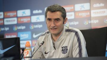 Valverde y el estilo del Bar?a: "Lo que digan nos da igual"