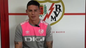 James Rodríguez, inscrito en LaLiga