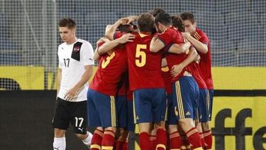 Exhibición de Morata y de la Sub-21 en su debut en Austria (2-6)