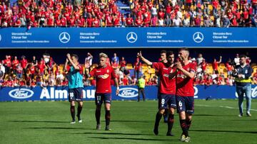 El Osasuna subiría mañana a Primera si pierde el Albacete