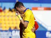 Problemas en defensa para Velázquez ante el Mallorca