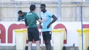 VILA-REAL 14/07/2021
 VILLARREAL CF, ENTRENAMIENTO, BOULAYE DIA, 
 FOTOS ANGEL SANCHEZ