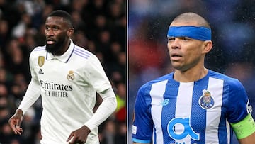 Tavares bromea con una pareja Rüdiger-Pepe en el Madrid