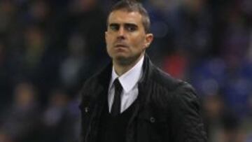 El entrenador del Eibar, Garitano