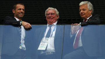 Ceferin, sobre el Mundial: "Hay que felicitar a la FIFA y a Rusia"