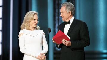 Warren Beatty y Faye Dunaway repiten en los Oscar 2018 tras su error