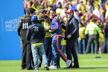 Imágenes para siempre. Jugadores agradecieron por el apoyo y por la gran bienvenida en Bogotá 