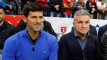 El padre de Djokovic, sobre Federer: "Que se dedique a otras cosas"