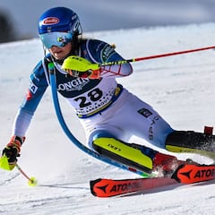Shiffrin remonta en el eslalon y es nueva campeona mundial