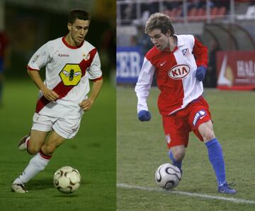 Jugadores que defendieron la camiseta del Rayo y del Atlético