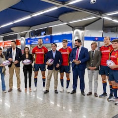 Los Leones ponen patas arriba el Metro de Madrid