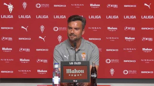 Rubén Albés: “Me encantaría ver un Molinón calentito”