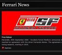 Ferrari hace oficial el fichaje de Alonso