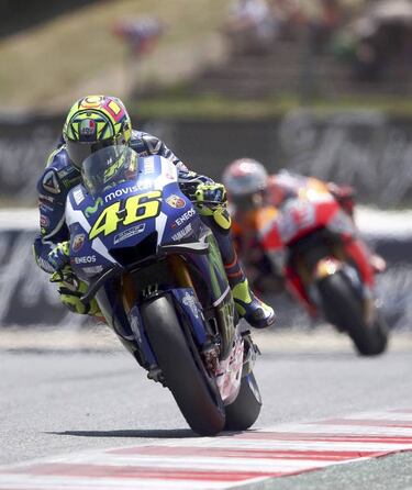 Rossi hails 'one of my best' at sombre Catalonia