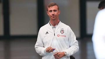 Guti, como segundo entrenador del Besiktas.