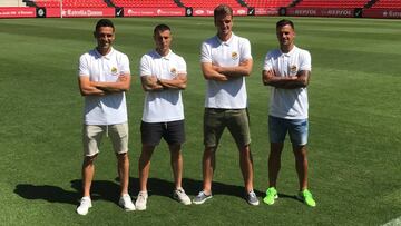 El Nàstic ya tiene capitanes: Barreiro, Abraham, Márquez y Rocha