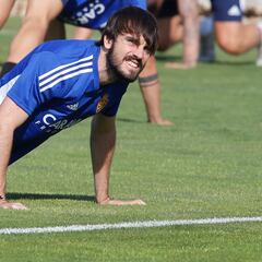 “Lo que quiere el míster se adapta muy bien a mi forma de jugar”