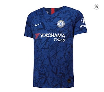 Así es la nueva camiseta del Chelsea para la temporada 2019/20. 