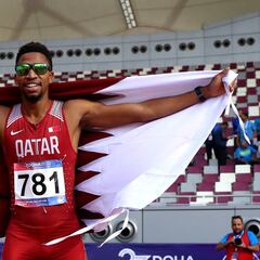 Abderrahman Samba y Barshim son los dos héroes para Qatar