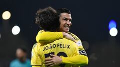 ¡Cristiano y Joao, qué dúo!