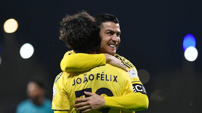 ¡Cristiano y Joao, qué dúo!