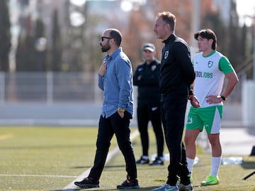 Luis Vicente Mateo, durante los Tryouts de FutbolJobs.