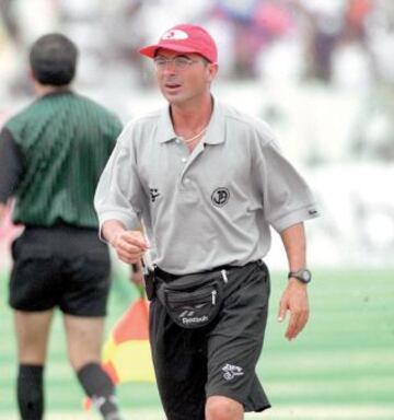 El Juan Aurich de Perú fue el primer equipo de Sampaoli como entrenador.