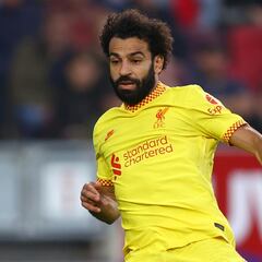 Salah sets Liverpool record with 100th league goal for Reds