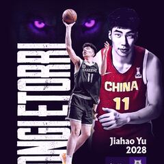 El Bilbao Basket echa la red en China: llega el gigante Jiahao Yu