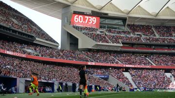 6. Récord en partido femenino: 60.739 espectadores