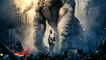 The Rock presenta un nuevo tráiler de Rampage