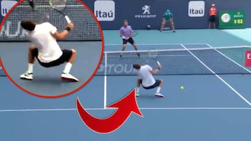 La fea acción de Wawrinka que causó polémica en Miami