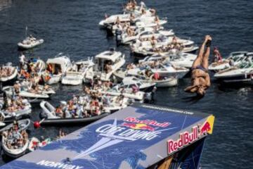 Mundial de Clavados Red Bull en Kragero, Noruega. 