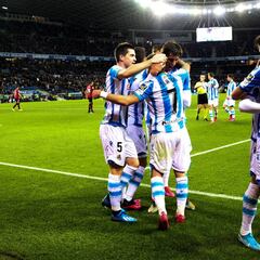 La plantilla de la Real pasa de 'caso Willian José' y se centra en la Copa