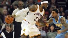 Los Nuggets pudieron frenar a LeBron.