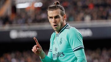 El jugador galés del Real Madrid, Gareth Bale, durante un partido.