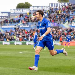 Mata iguala a Del Moral como máximo goleador del Getafe en Primera
