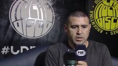 Riquelme: "No es igual jugar por la Copa que por el descenso..."