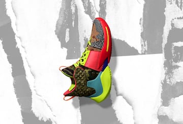 Los tenis que usará Russell Westbrook durante la edición 68 del NBA All Star basketball game 