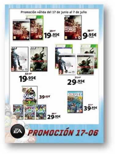 EA anuncia descuentos en varios títulos