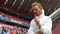 Julian Nagelsmann before the Bundesliga match against Stuttgart at Allianz Arena on September 10, 2022.