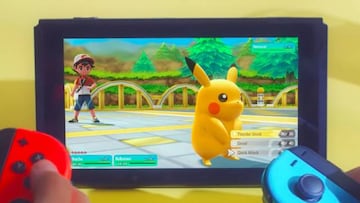 La experiencia de Pokémon Let's Go Pikachu/Eevee apostará por primera vez por el cooperativo.