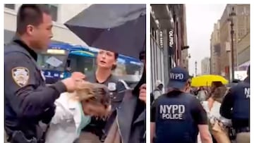 Captura de TikTok: Mujer chilena es arrestada en Times Square