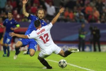 4-0. Ben Yedder anotó el cuarto gol.0
