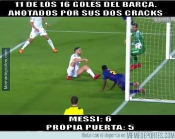 Los mejores memes del Barcelona-Roma