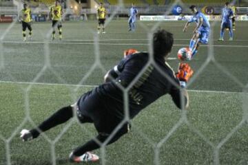 Fernando de Paul de San Luis fue el arquero que más penales atajó en el Apertura. Le contuvo tiros a Emiliano Vecchio de Colo Colo y Braulio Leal de O'Higgins.
