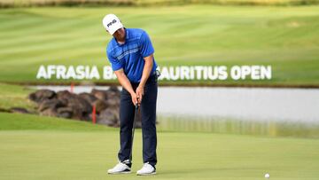 Callum Hill, líder en Mauricio.