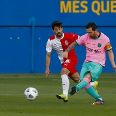 El Barcelona estrenó su nueva equipación rosa