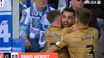 Kubo, Sergio Gómez y Brais: la jugada de la Real Sociedad de una belleza excelsa