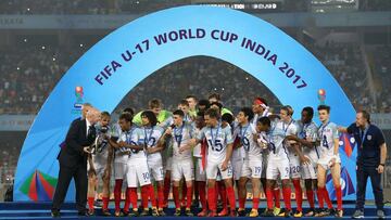Inglaterra, vigente campeona del Mundial Sub-17